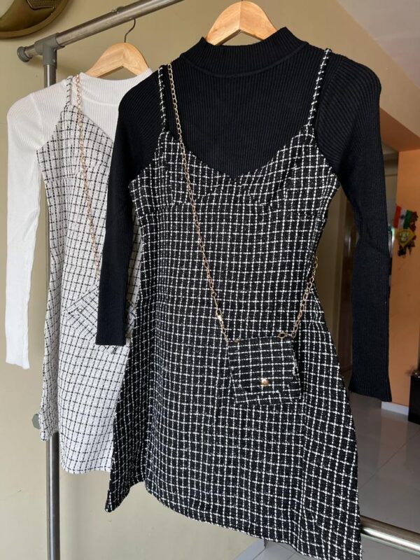 Dress with inner & sling