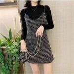 Dress with inner & sling