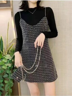 Dress with inner & sling