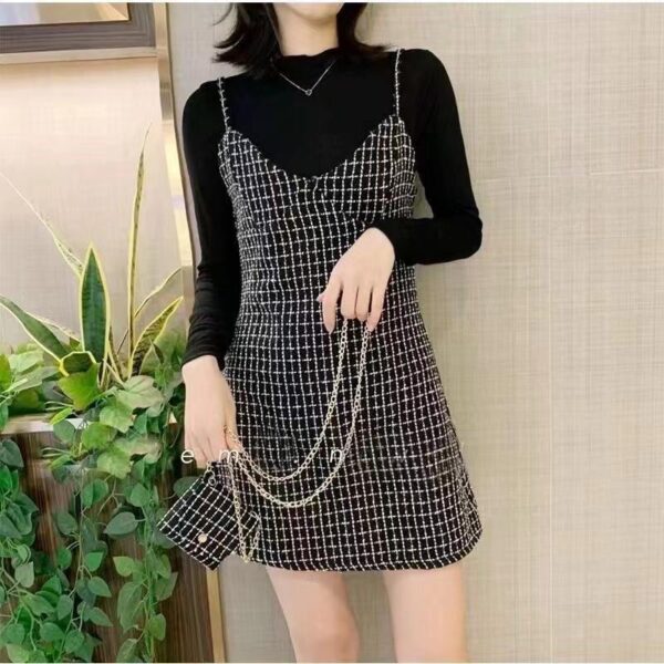 Dress with inner & sling