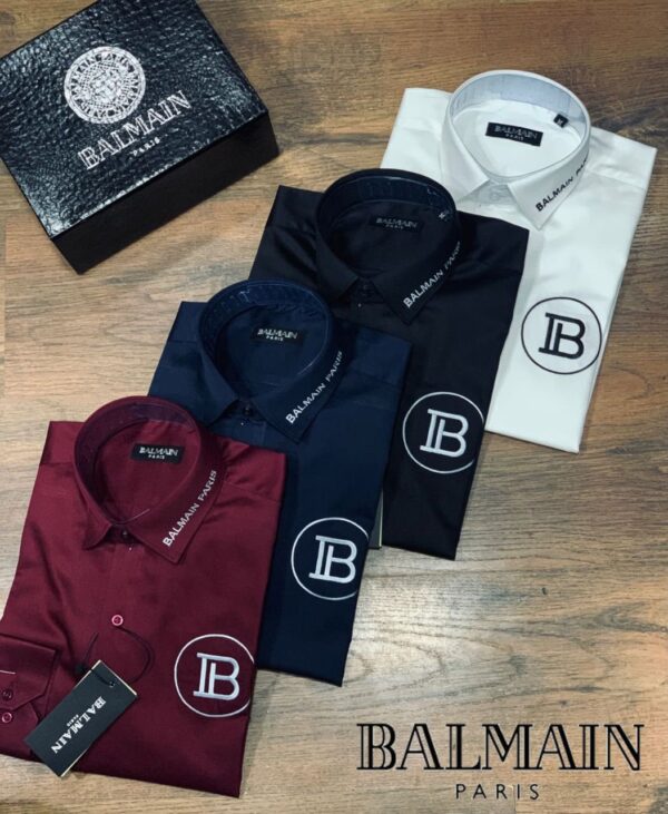 BALMAIN PREMIUM COTTON SHIRT