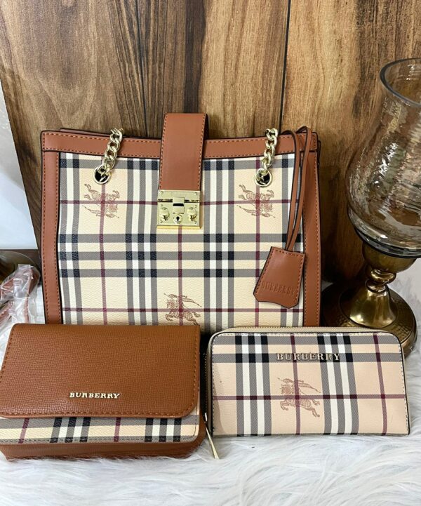 BURBERRY 3 IN ONE COMBO BAG