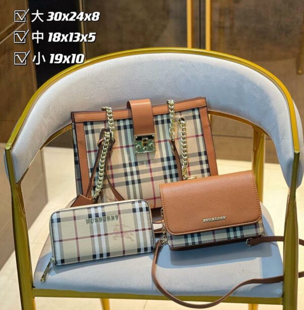 BURBERRY 3 IN ONE COMBO BAG