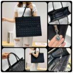 ```CHRISTIAN DIOR
NOTEBOOK TOTE BAG