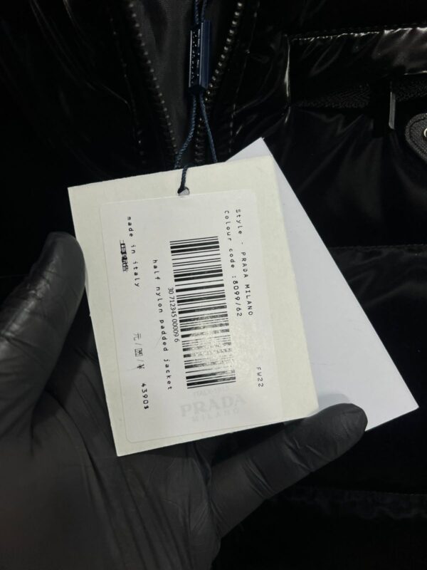 PRADA IMPORTED ZIPPER PUFFER