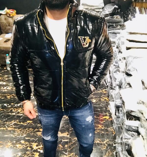 VERSACE IMPORTED PUFFER ZIPPER JACKETS