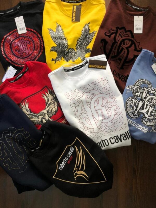 ROBERTO CAVALLI IMPORTED SWEATSHIRTS