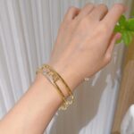 FENDI Fendi O'Lock Studded Bracelet