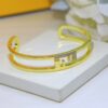 FENDI Fendi O'Lock Studded Bracelet
