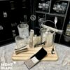 MONT BLANC LEATHER WHISKEY CASE
