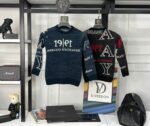 ARMANI INTARSIA KNITTING SWEATSHIRTS