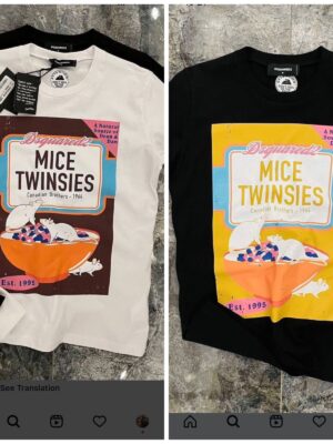 DSQUARED IMPORTED T-SHIRTS