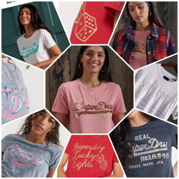 SUPERDRY IMPORTED WOMEN T-SHIRT