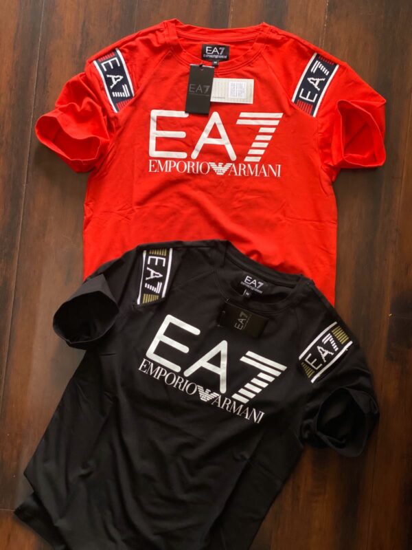 ARMANI CREW NECK LYCRA PREMIUM T-SHIRTS