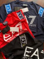 ARMANI CREW NECK LYCRA PREMIUM T-SHIRTS