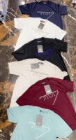 PRADA IMPORTED LYCRA ROUND NECK T-SHIRTS