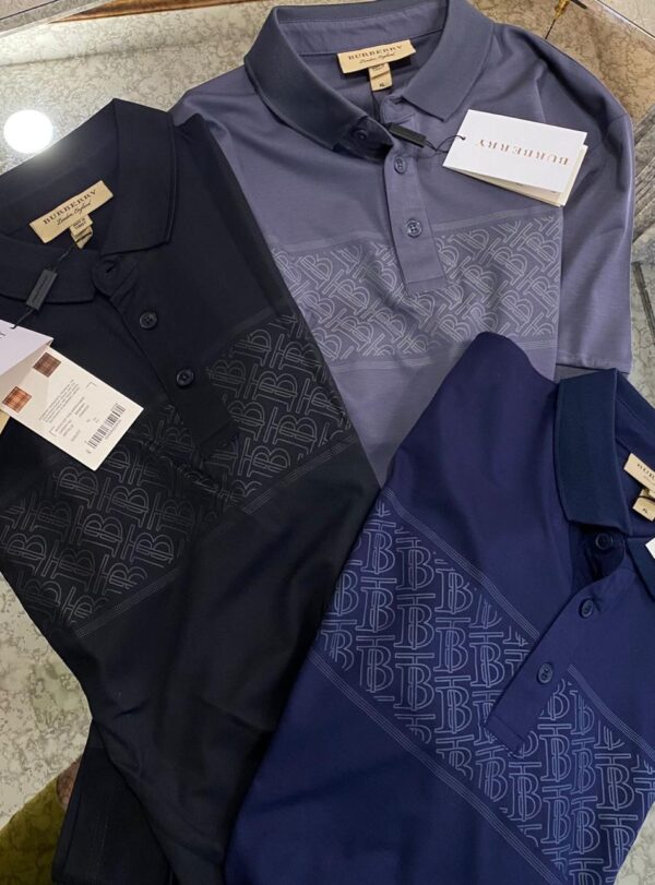 BURBERRY IMPORTED POLO T-SHIRT