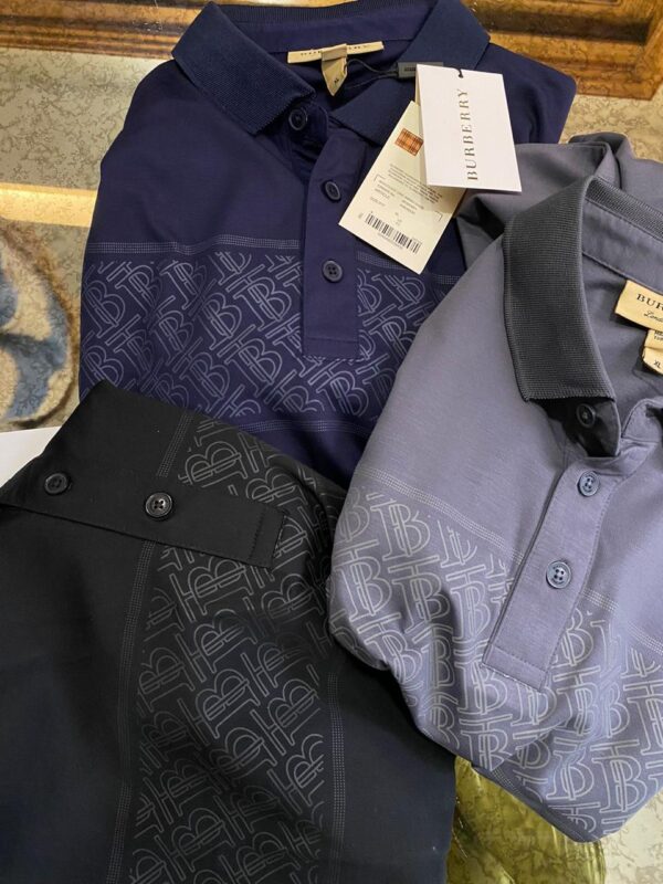 BURBERRY IMPORTED POLO T-SHIRT