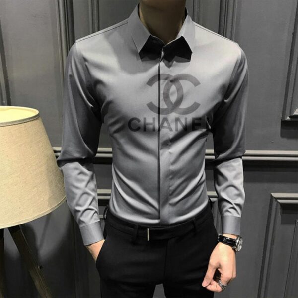 CHANEL COTTON SATIN HIGH END QUALITY SHIRTS