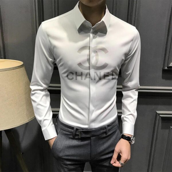 CHANEL COTTON SATIN HIGH END QUALITY SHIRTS