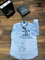 CHANEL COTTON SATIN HIGH END QUALITY SHIRTS