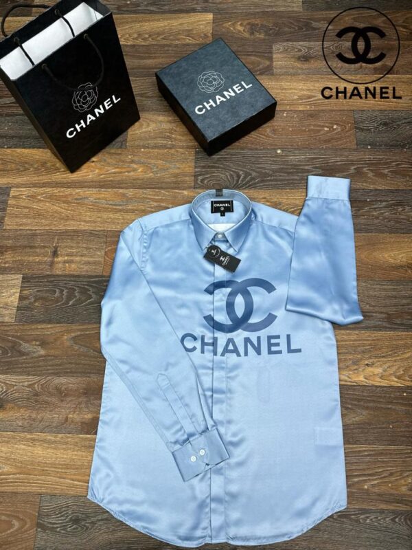 CHANEL COTTON SATIN HIGH END QUALITY SHIRTS