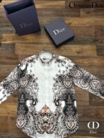 DIOR DESIGNER SHIRTS PREMIUM COTTON SATIN HIGH END QUALITY SHIRTS