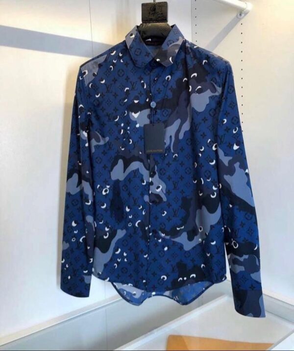 LOUIS VUITTON PREMIUM COTTON SATIN HIGH END QUALITY SHIRTS