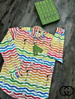 GUCCI PREMIUM COTTON SATIN HIGH END QUALITY DESIGNER SHIRTS