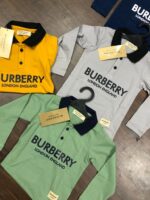 BURBERRY BOYS POLO T-SHIRT