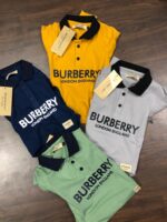BURBERRY BOYS POLO T-SHIRT