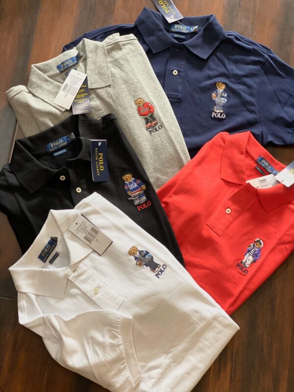 RALPH LAUREN BEAR POLO T-SHIRTS