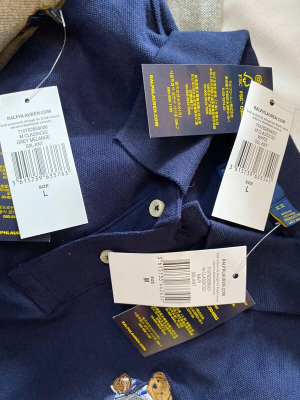 RALPH LAUREN BEAR POLO T-SHIRTS