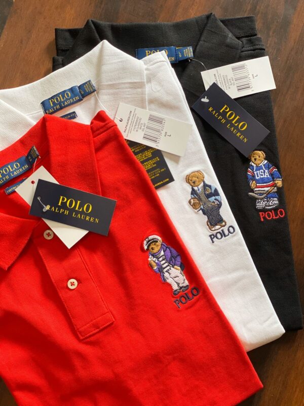 RALPH LAUREN BEAR POLO T-SHIRTS