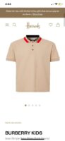 BURBERRY KIDS T-SHIRT