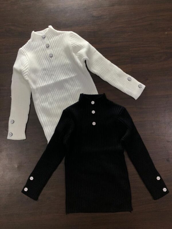 B&X IMPORTED HIGH NECK PULLOVER FOR GIRLS