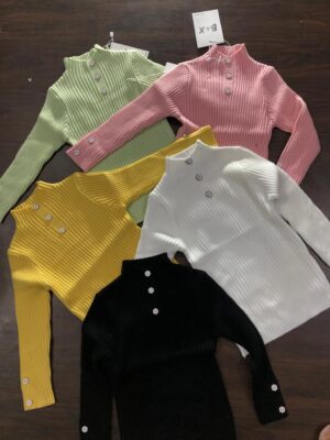 B&X IMPORTED HIGH NECK PULLOVER FOR GIRLS