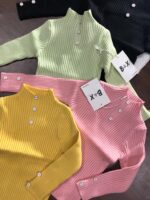 B&X IMPORTED HIGH NECK PULLOVER FOR GIRLS