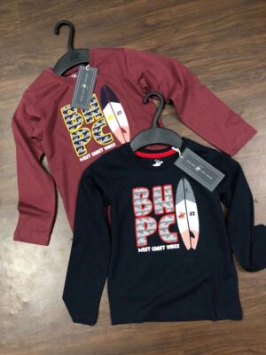BEVERLY HILLS BOYS COTTON  LYCRA T-SHIRTS