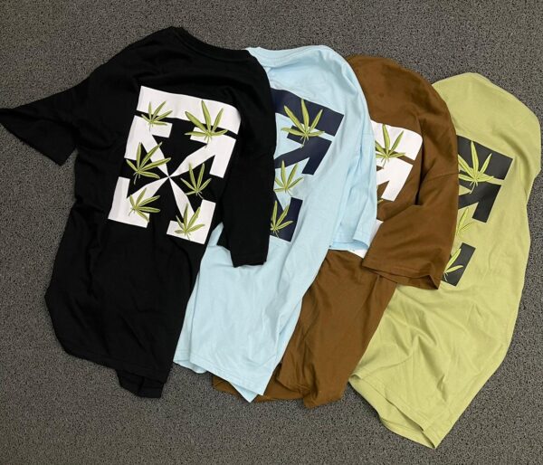 OFF WHITE IMPORTED COTTON T-SHIRTS