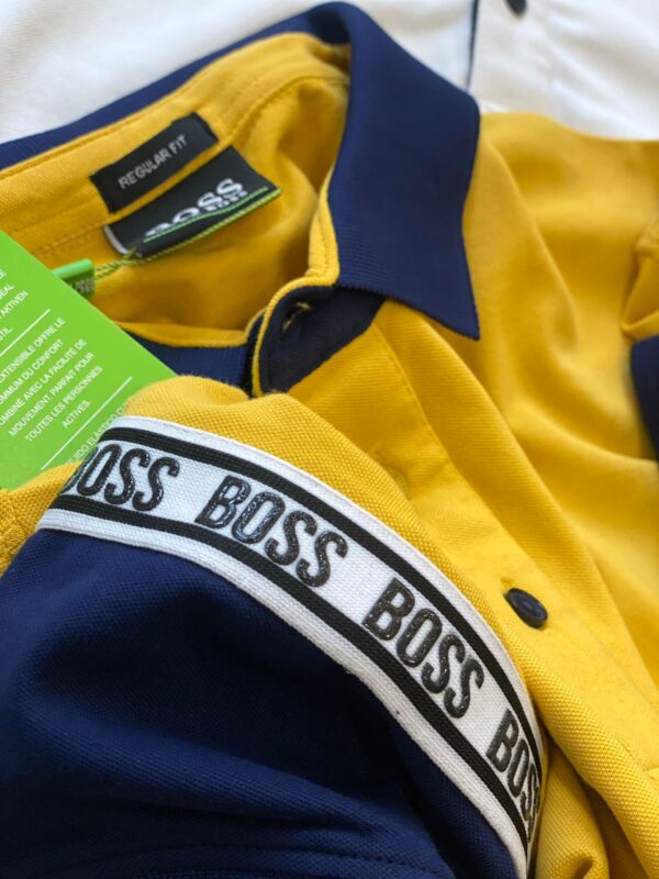 HUGO BOSS EXCLUSIVE LYCRA POLO T-SHIRTS