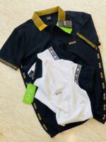 HUGO BOSS EXCLUSIVE LYCRA POLO T-SHIRTS