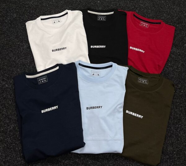 BURBERRY PREMIUM LYCRA T-SHIRTS