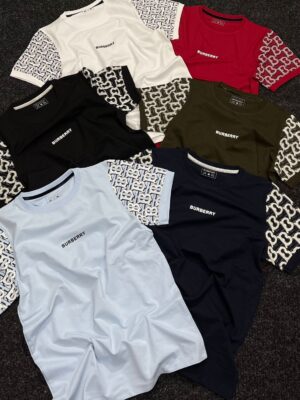 BURBERRY PREMIUM LYCRA T-SHIRTS