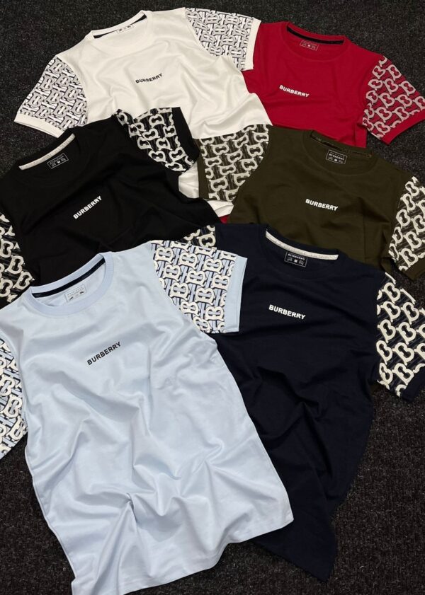 BURBERRY PREMIUM LYCRA T-SHIRTS