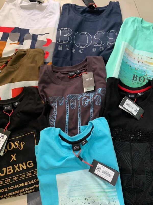 HUGO BOSS CREW NECKS T-SHIRTS