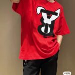 BURBERRY IMPORTED DROP SHOULDER T-SHIRT