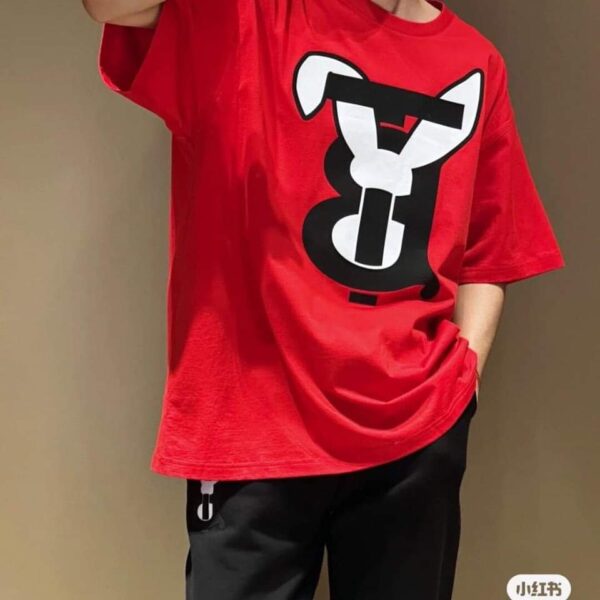 BURBERRY IMPORTED DROP SHOULDER T-SHIRT