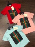 GUCCI KIDS PREMIUM COTTON T-SHIRTS