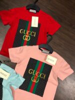 GUCCI KIDS PREMIUM COTTON T-SHIRTS
